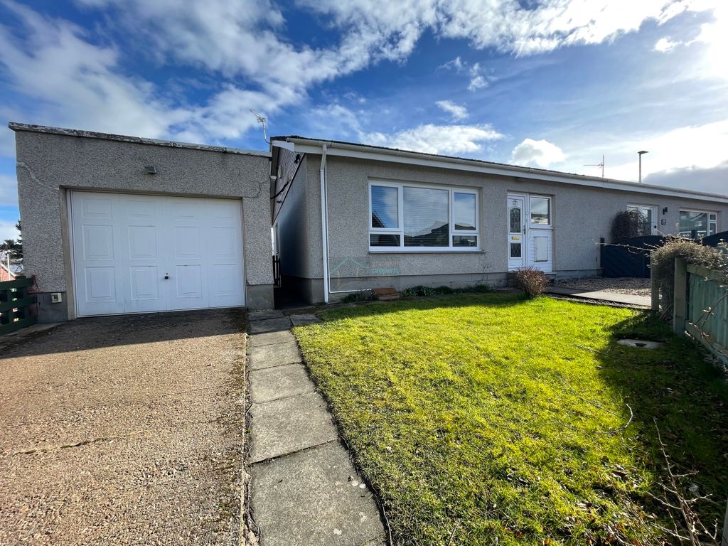 3 bed semidetached bungalow for sale in Forbeshill, Forres, Morayshire