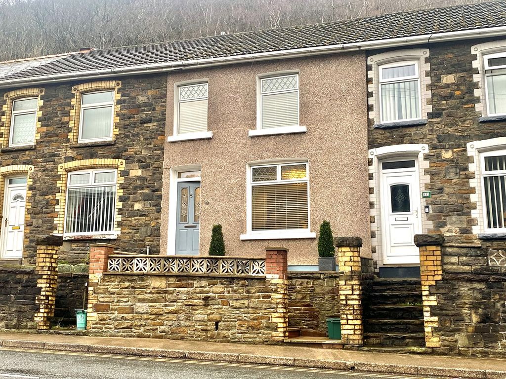 3 bed terraced house for sale in Newport Road, Cwmcarn, Newport NP11