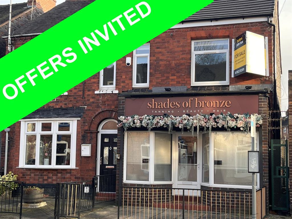 Retail premises for sale in London Road, Chesterton, Newcastle ST5, £