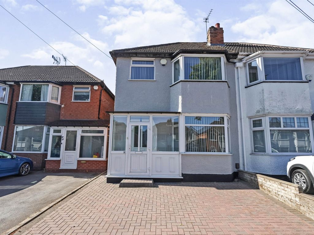 3 bed semidetached house for sale in Whitecroft Road, Sheldon