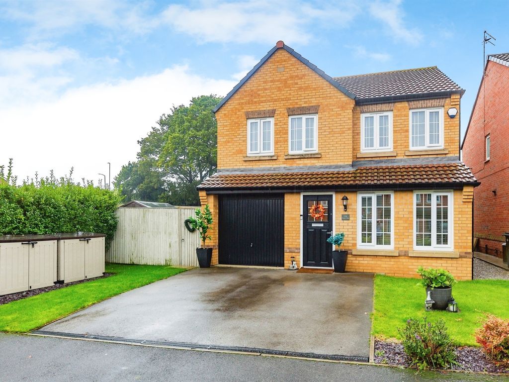 4 bed detached house for sale in Gower Way, Rawmarsh, Rotherham S62, £