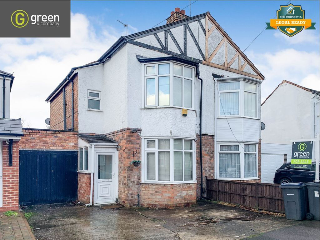 2 bed semidetached house for sale in Beech Road, Erdington, Birmingham
