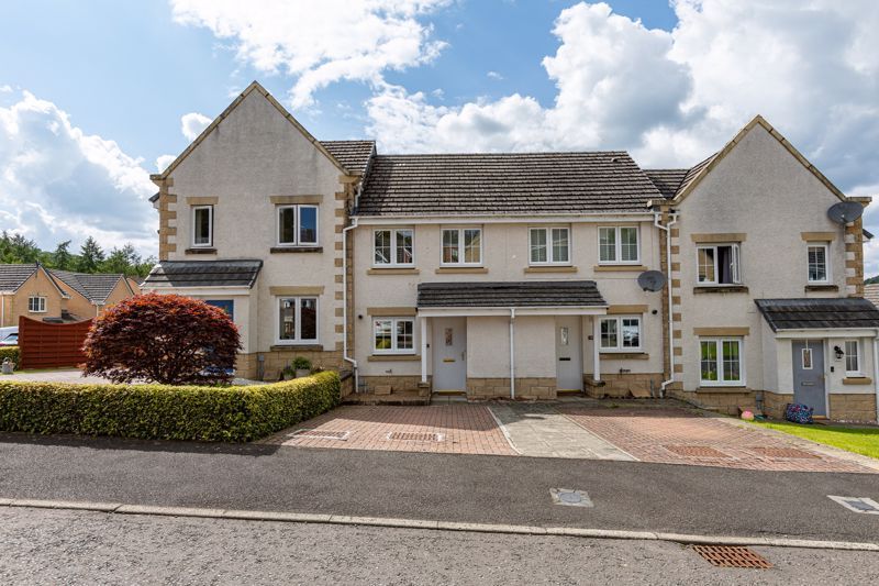 2 bed terraced house for sale in 15 The Beeches, Tweedbank, Galashiels