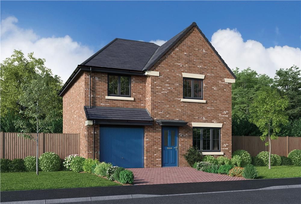 New home, 4 bed detached house for sale in "The Tollwood" at Mooney