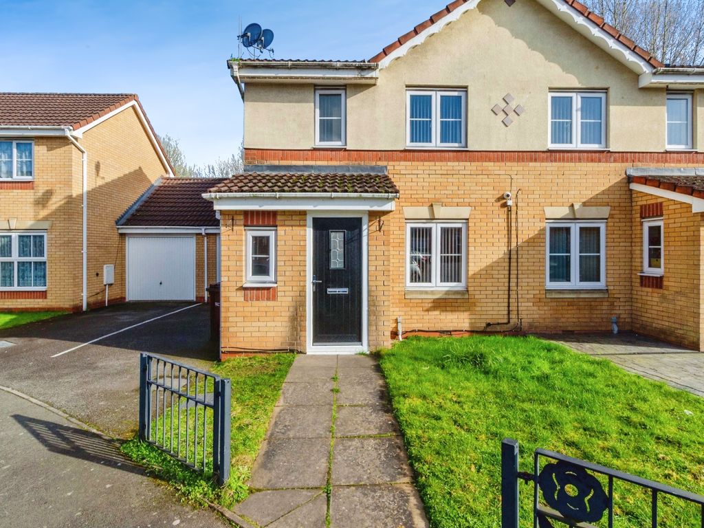 3 bed semidetached house for sale in Marbury Drive, Bilston, Wolverhampton WV14, £200,000 Zoopla