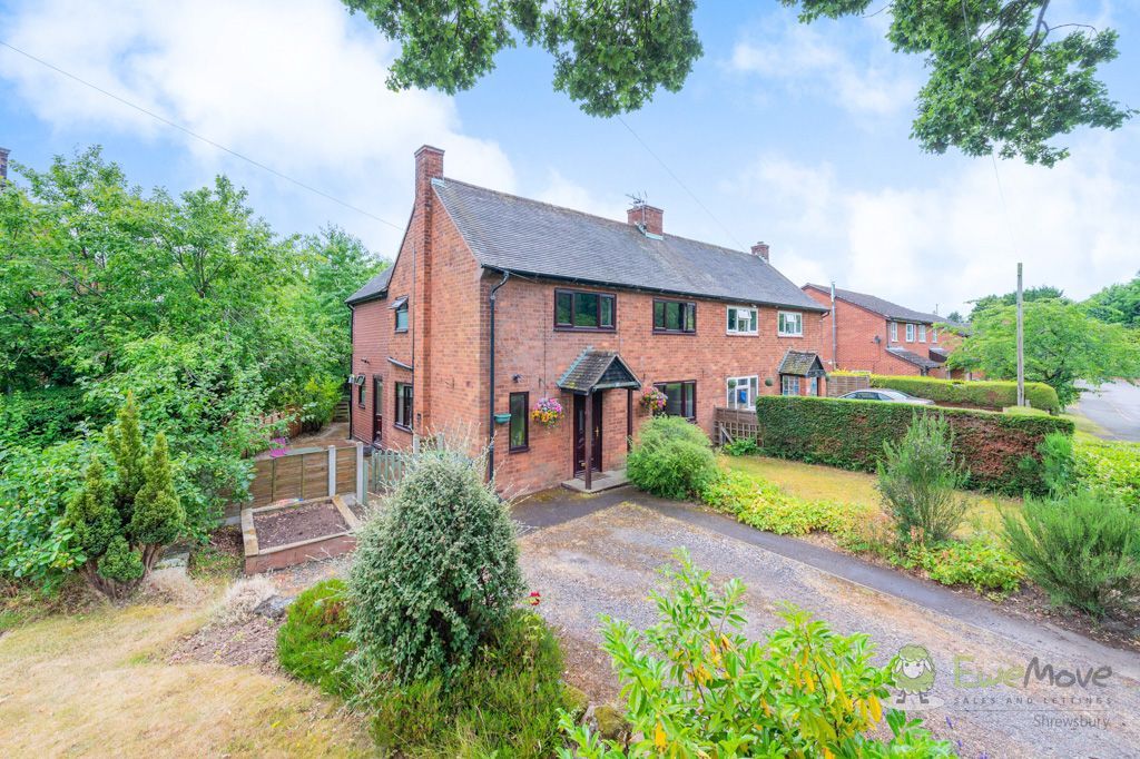 3 bed semidetached house for sale in Grange Lane, Condover, Shrewsbury