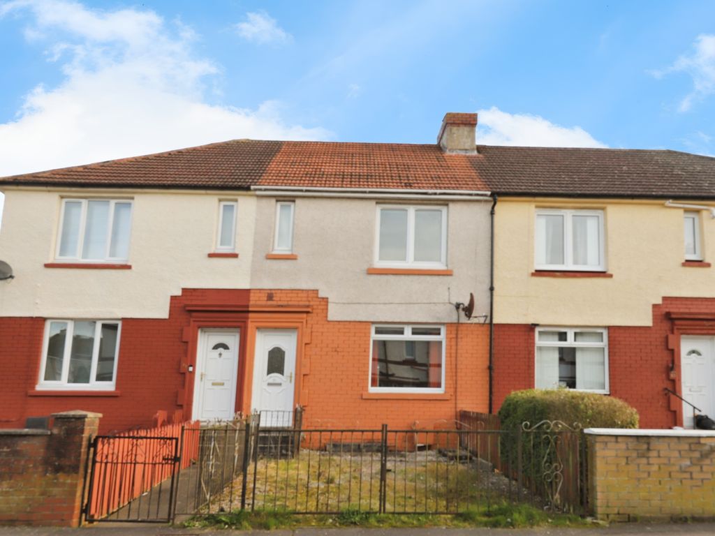 3 bed terraced house for sale in Harestone Road, Wishaw ML2, £95,000