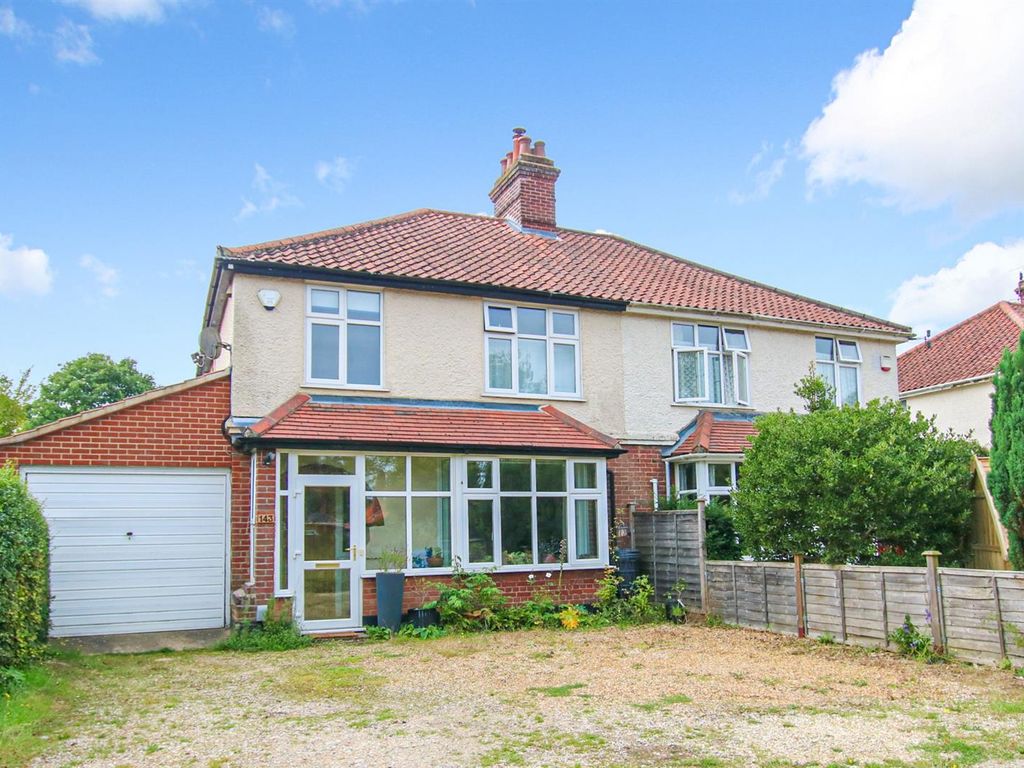 4 bed semidetached house for sale in Earlham Green Lane, Norwich NR5