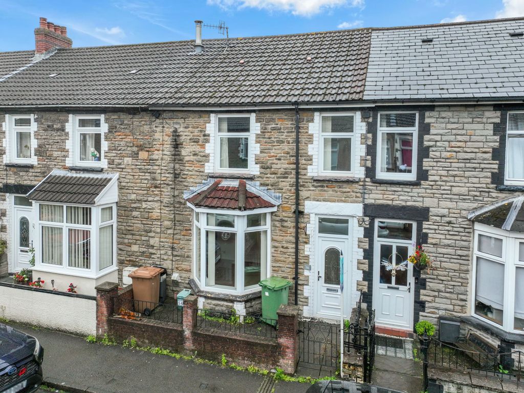 3 bed terraced house for sale in Usk Road, Bargoed CF81 Zoopla