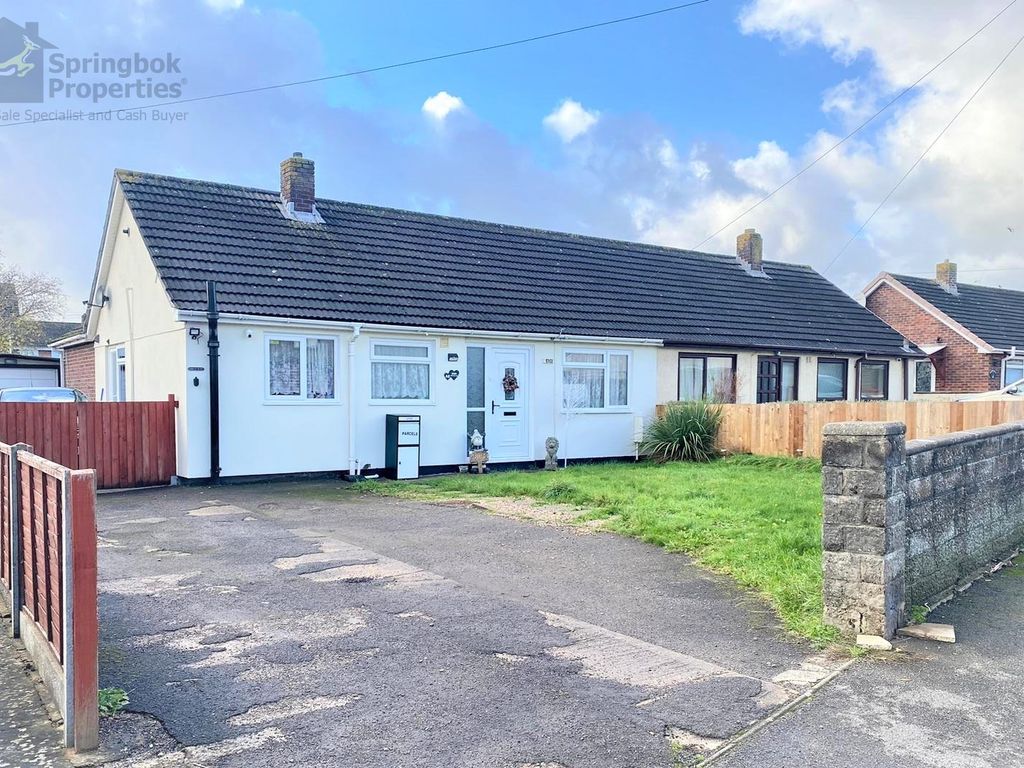 2 bed semidetached bungalow for sale in Burnt Barn Road, Chepstow