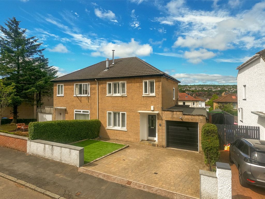 3 bed semidetached house for sale in Milverton Avenue, Bearsden, Glasgow G61 Zoopla