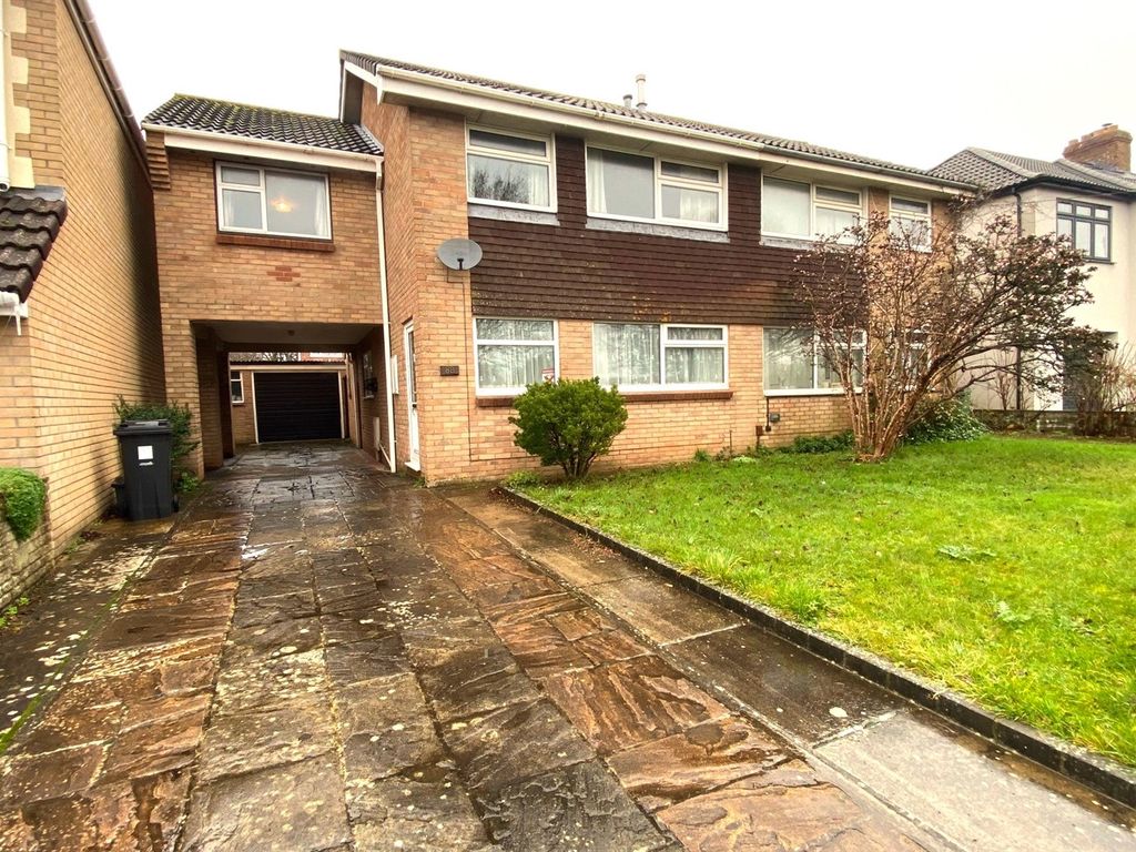 4 bed semidetached house for sale in Castle Farm Road, Hanham, Bristol