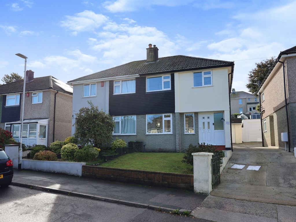 3 bed semidetached house for sale in Dudley Road, Plympton, Plymouth