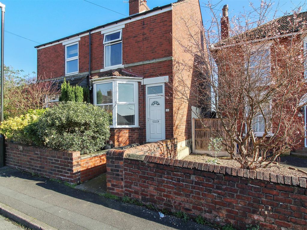 2 bed semidetached house for sale in Wellington Street, New Whittington, Chesterfield S43, £