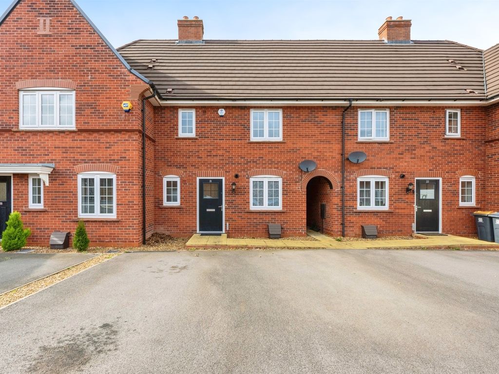 2 bed terraced house for sale in Brick Crescent, Stewartby, Bedford