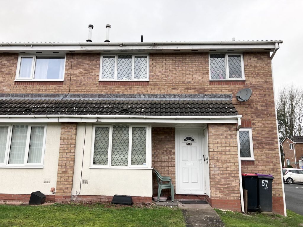2 bed terraced house for sale in Midland Court, Stanier Drive, Madeley