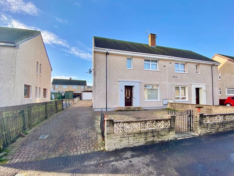 3 bed semidetached house for sale in Blaney Avenue, Patna, Ayr KA6, £