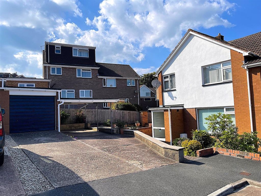 3 bed semidetached house for sale in Edinburgh Drive, Exwick, Exeter