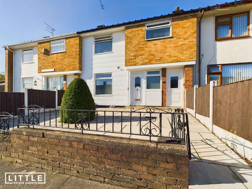 3 bed terraced house for sale in Skipton Road, Huyton L36, £140,000