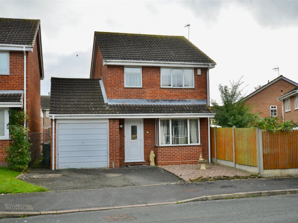 3 bed detached house for sale in Birch Avenue, Evesham WR11, £285,000
