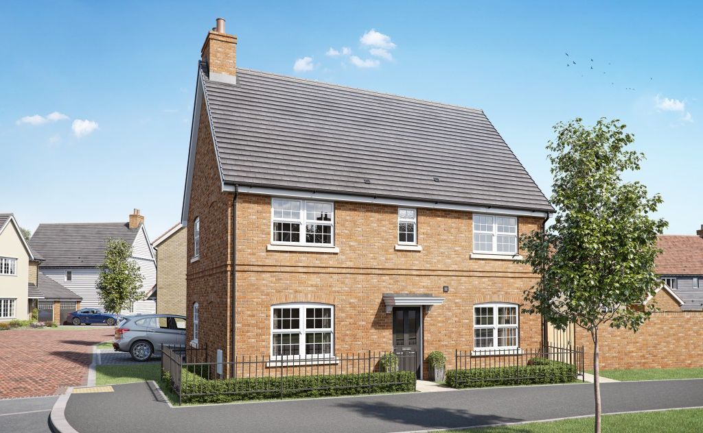 New home, 4 bed detached house for sale in "The Penshurst" at Panfield