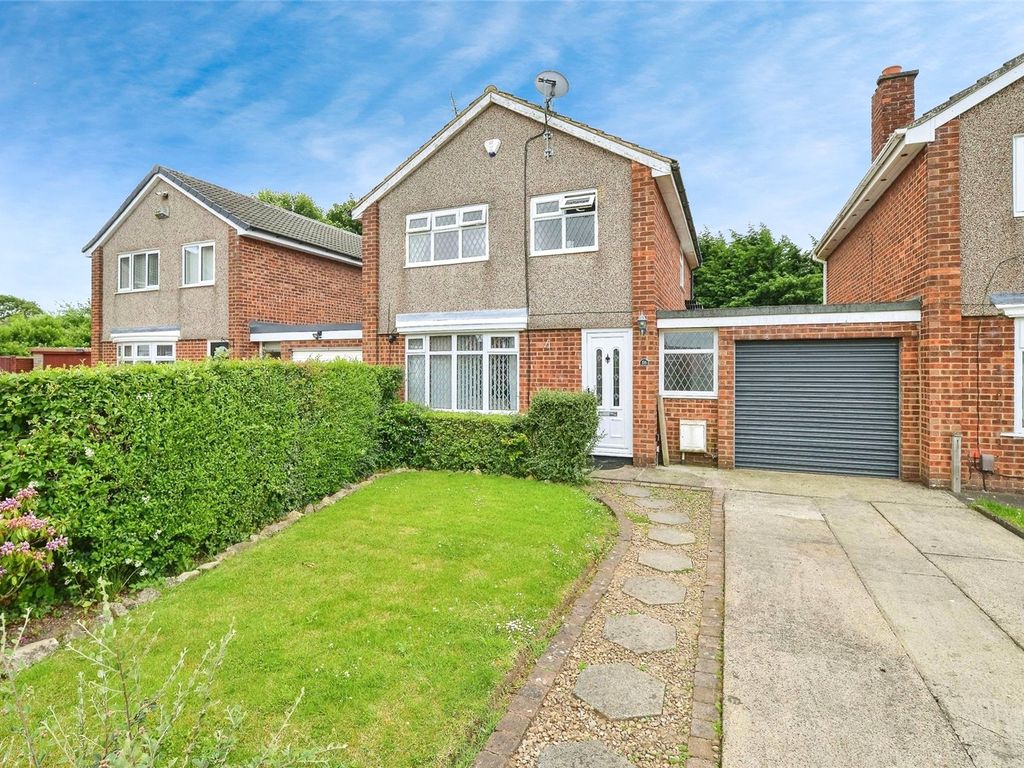 3 bed link detached house for sale in Ricknall Close, Acklam TS5, £