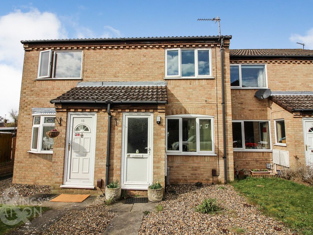 2 bed terraced house for sale in White Gates, Costessey, Norwich NR5