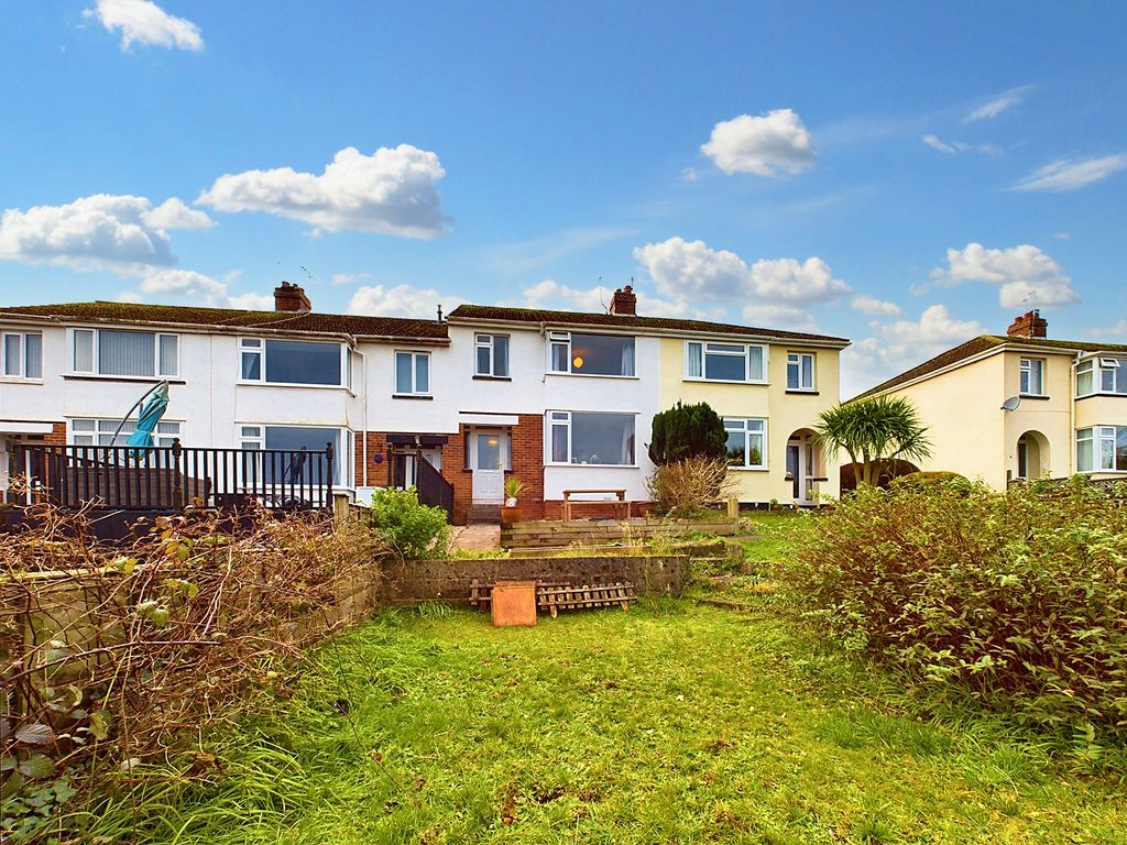 3 bed terraced house for sale in Highland Close, Torquay TQ2, £260,000