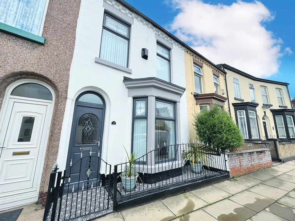 3 bed terraced house for sale in Beech Road, Walton, Liverpool L4, £