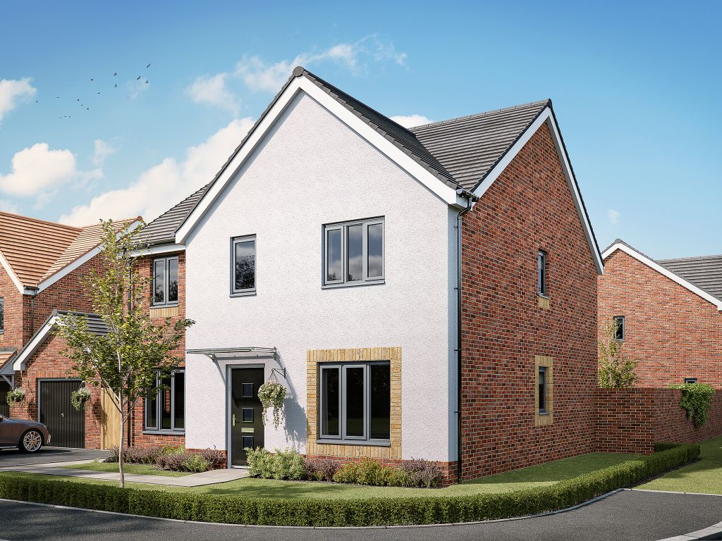 New home, 4 bed detached house for sale in "The Kielder" at Base Business Park, Rendlesham