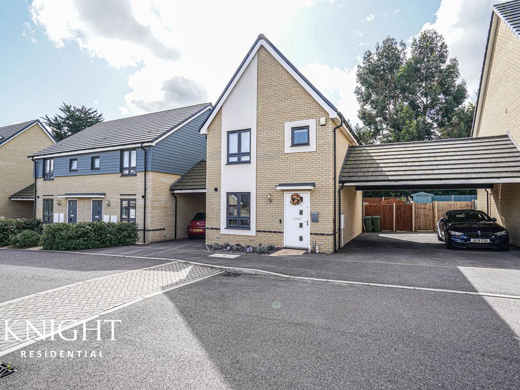 3 bed linkdetached house for sale in Wilfred Appleby Mews, Stanway
