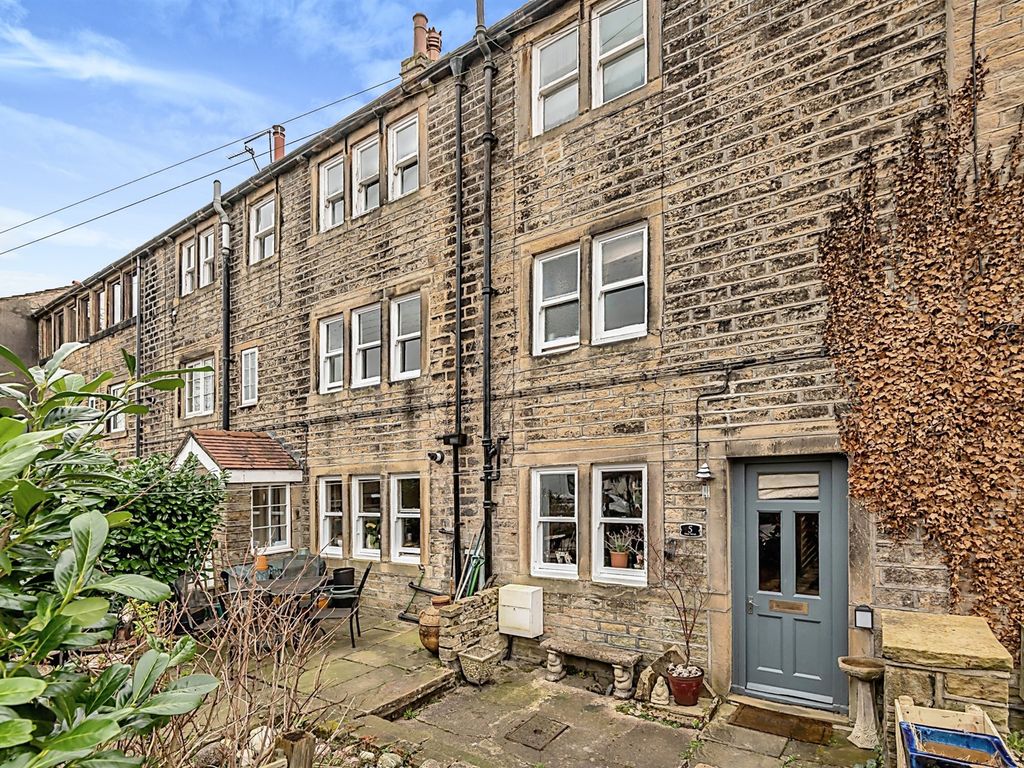 2 bed terraced house for sale in Dam Head, Holmbridge, Holmfirth HD9