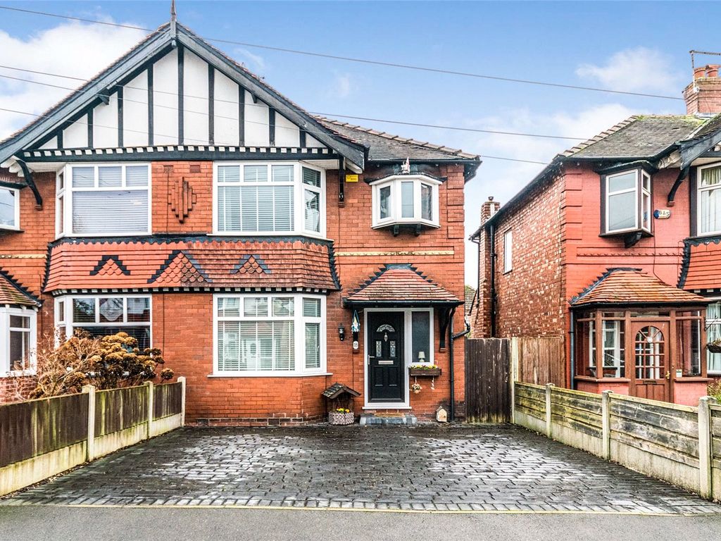 3 bed semidetached house for sale in Tintern Grove, Offerton, Stockport SK1 Zoopla