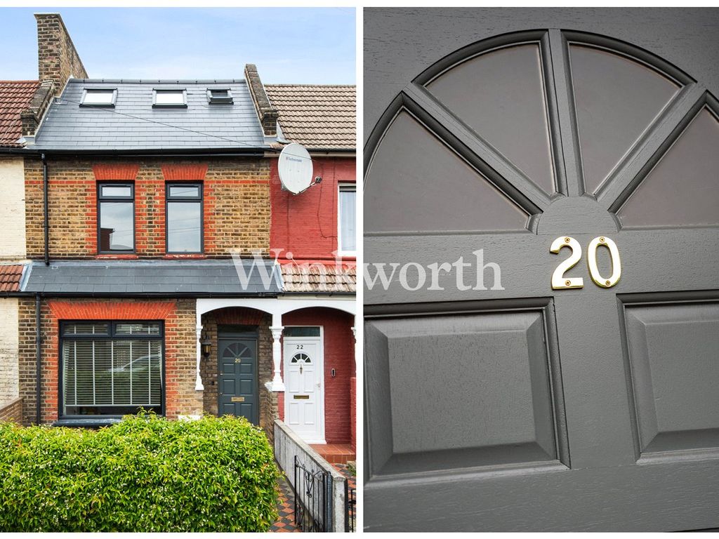 4 bed terraced house for sale in Clarendon Road, London N15, £830,000
