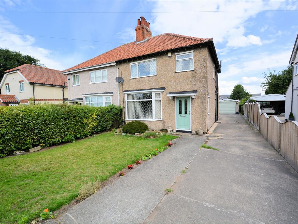 3 bed semidetached house for sale in Hull Road, Osgodby, Selby YO8