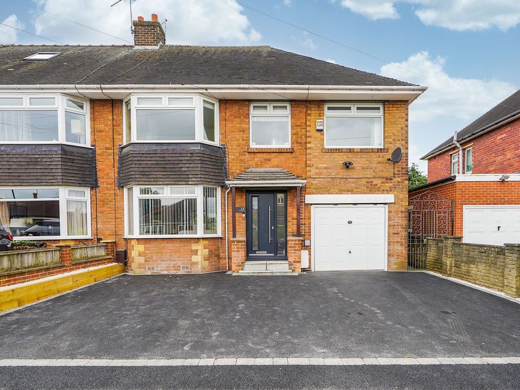4 bed semidetached house for sale in Rocher Avenue, Grenoside S35, £