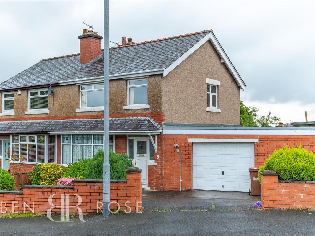 3 bed semidetached house for sale in Claremont Avenue, Chorley PR7, £