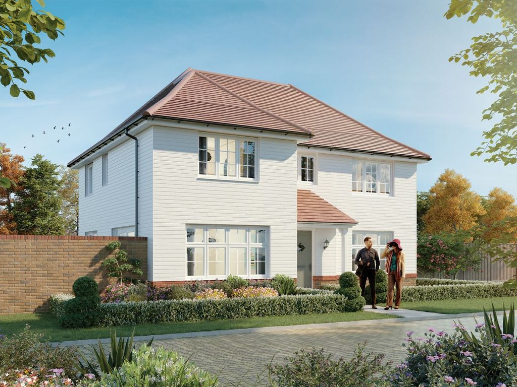 New home, 4 bed detached house for sale in "Shaftesbury" at Town Road, Cliffe Woods, Rochester