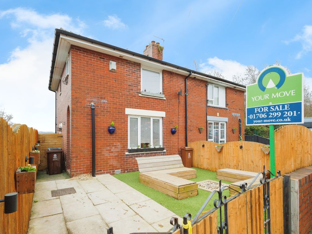 3 bed semidetached house for sale in Kipling Road, Oldham, Greater