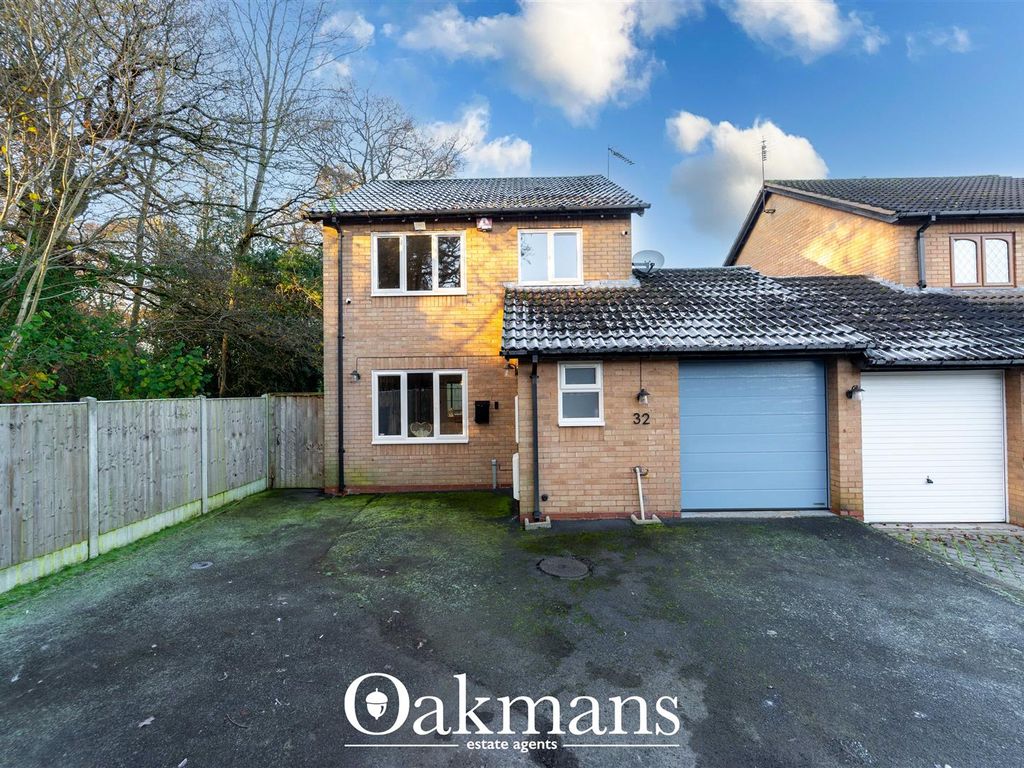3 bed linkdetached house for sale in Maywell Drive, Solihull B92, £425,000 Zoopla