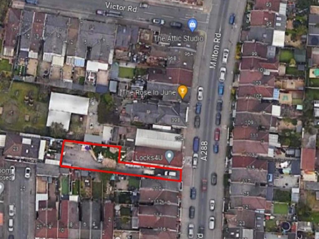 Land for sale in Milton Road, Portsmouth PO3, £70,000 Zoopla