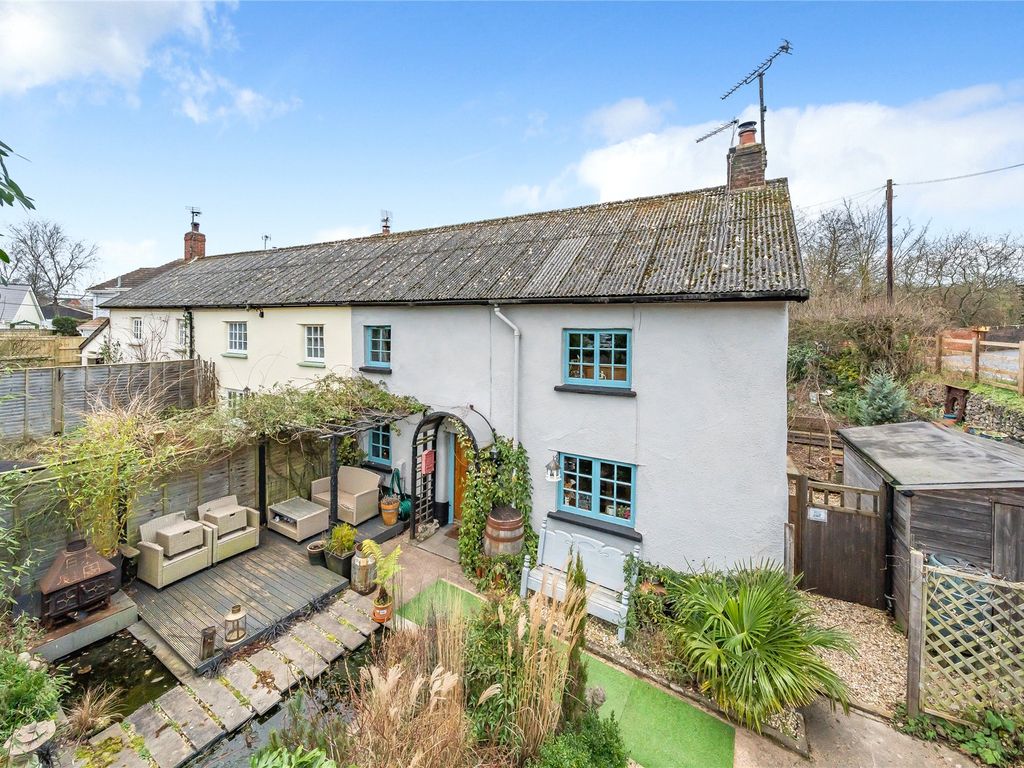 2 bed semidetached house for sale in Bridge Cottages, Lapford
