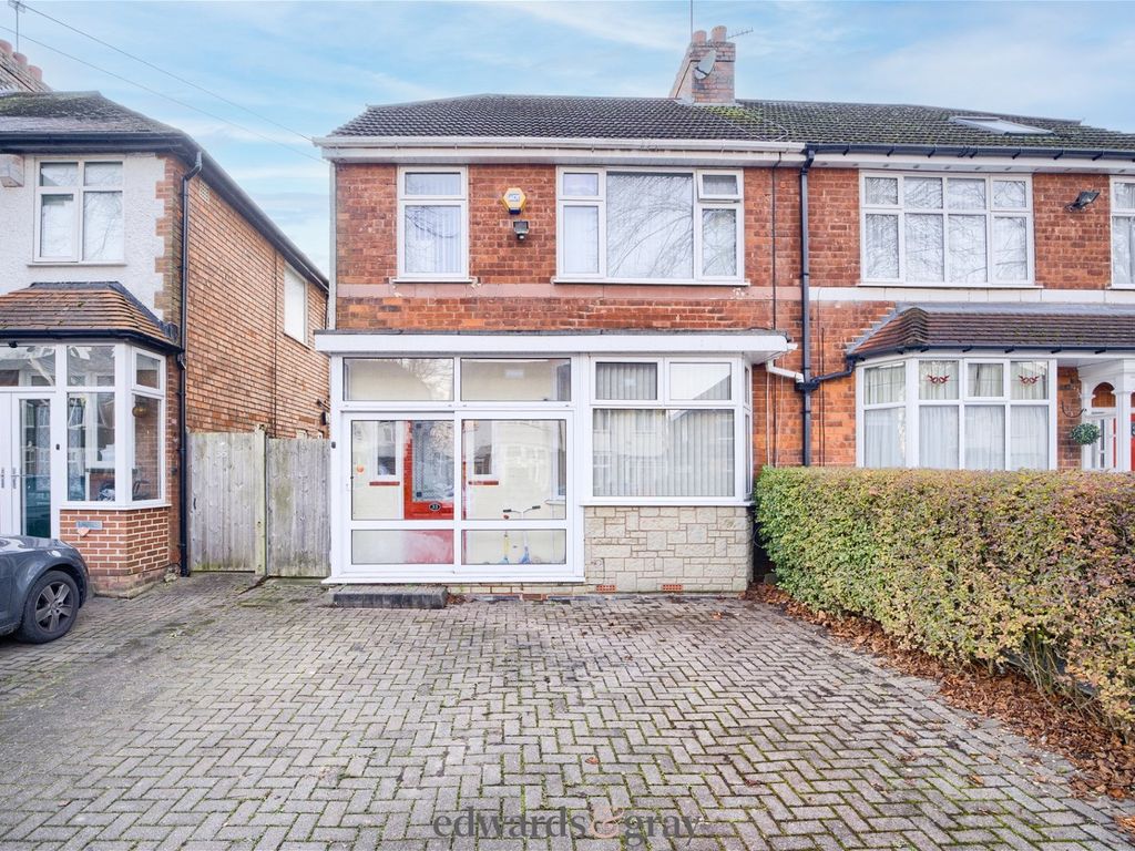 3 bed semidetached house for sale in Hannon Road, Kings Heath