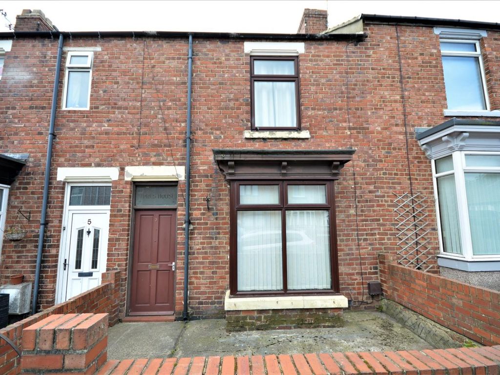 2 bed terraced house for sale in Alexandra Street, Shildon DL4, £55,000