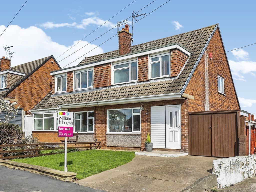 3 bed semidetached house for sale in Ladbrooke Crescent, Nottingham