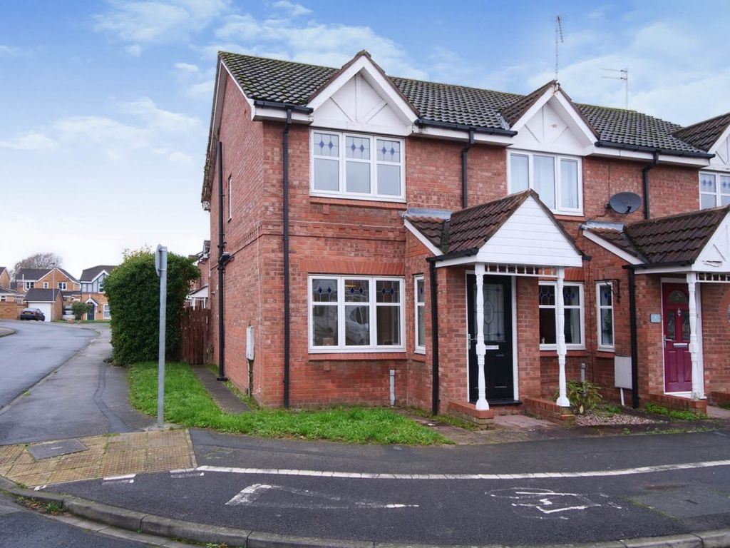 2 bed end terrace house for sale in Severn Green, Nether Poppleton, York, North Yorkshire YO26