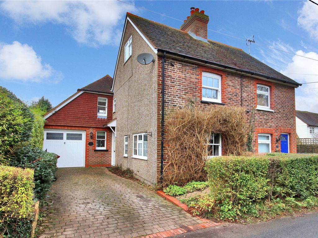 3 bed semidetached house for sale in Woodbine Cottages, Petteridge