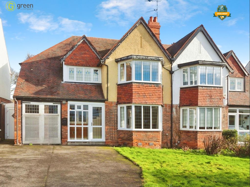 4 bed semidetached house for sale in Holly Lane, Erdington, Birmingham