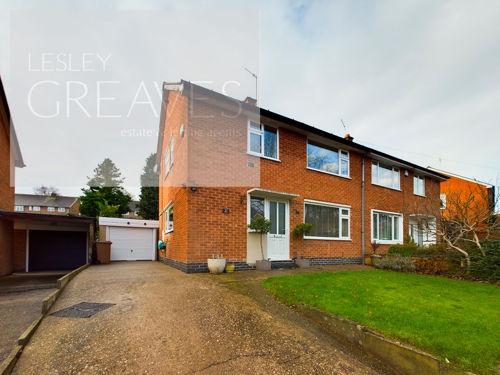 3 bed semidetached house for sale in Stanhope Road, Gedling