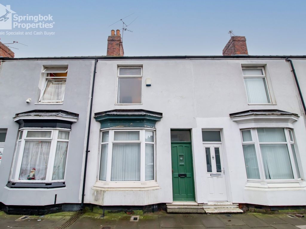 2 bed terraced house for sale in 26 Carlow St, Middlesbrough, Cleveland